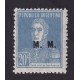 ARGENTINA SERVICIO OFICIAL GJ 494 ESTAMPILLA NUEVA MINT U$  6,60